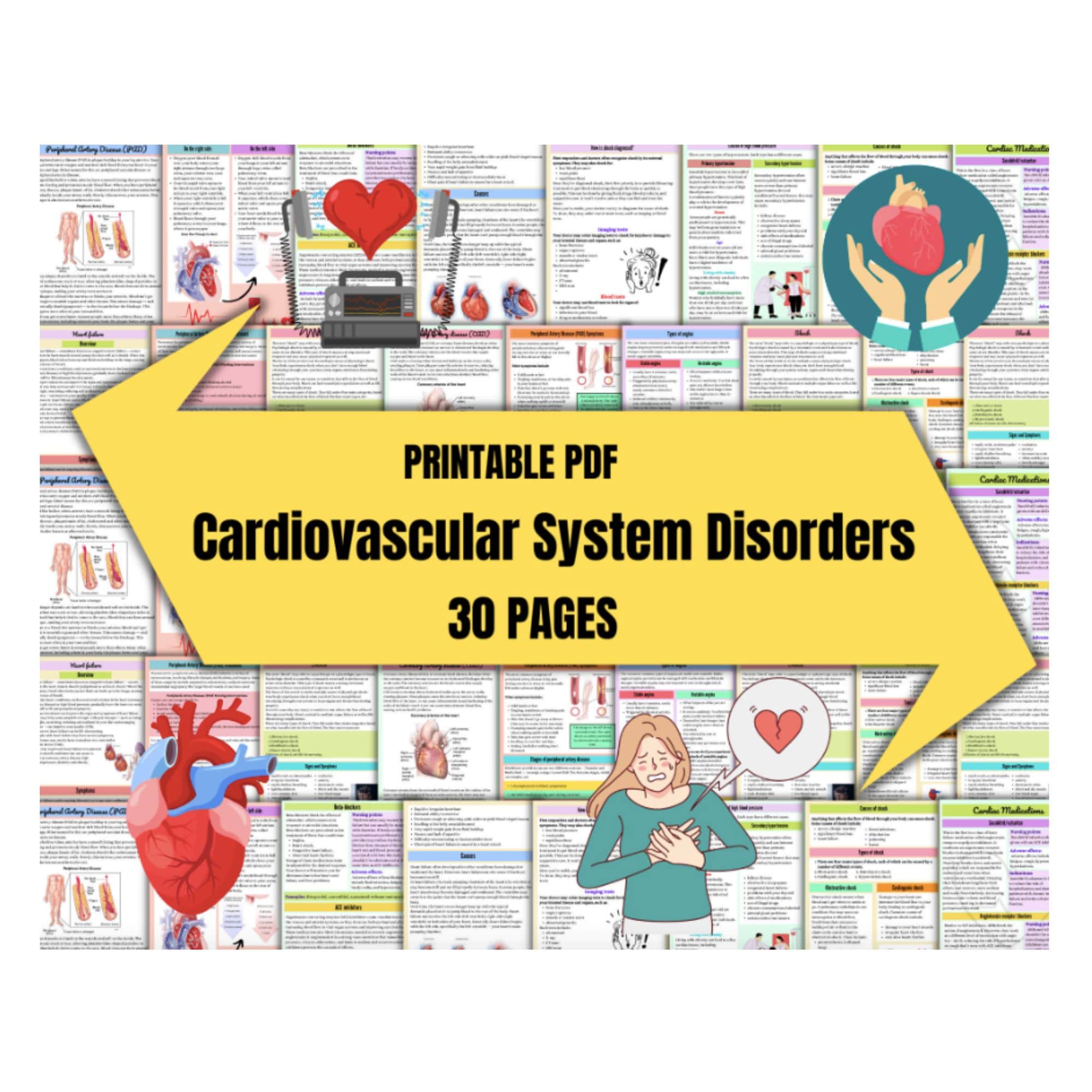 Cardiovascular System Disorders 30 Pages