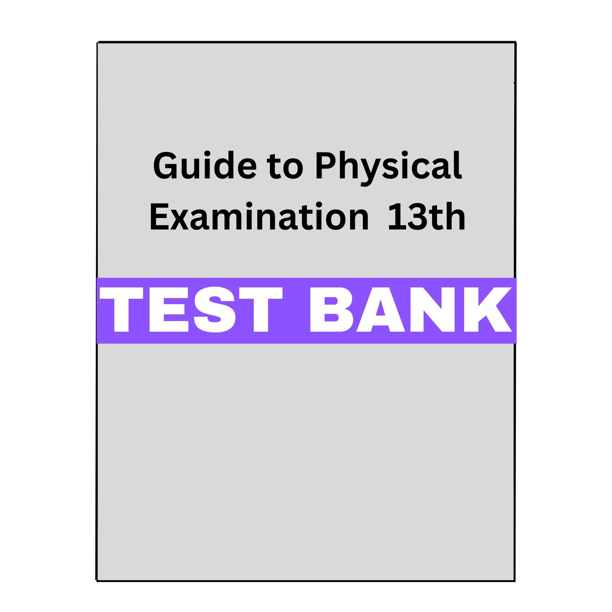 Guide To Physical Examination and History Taking 13